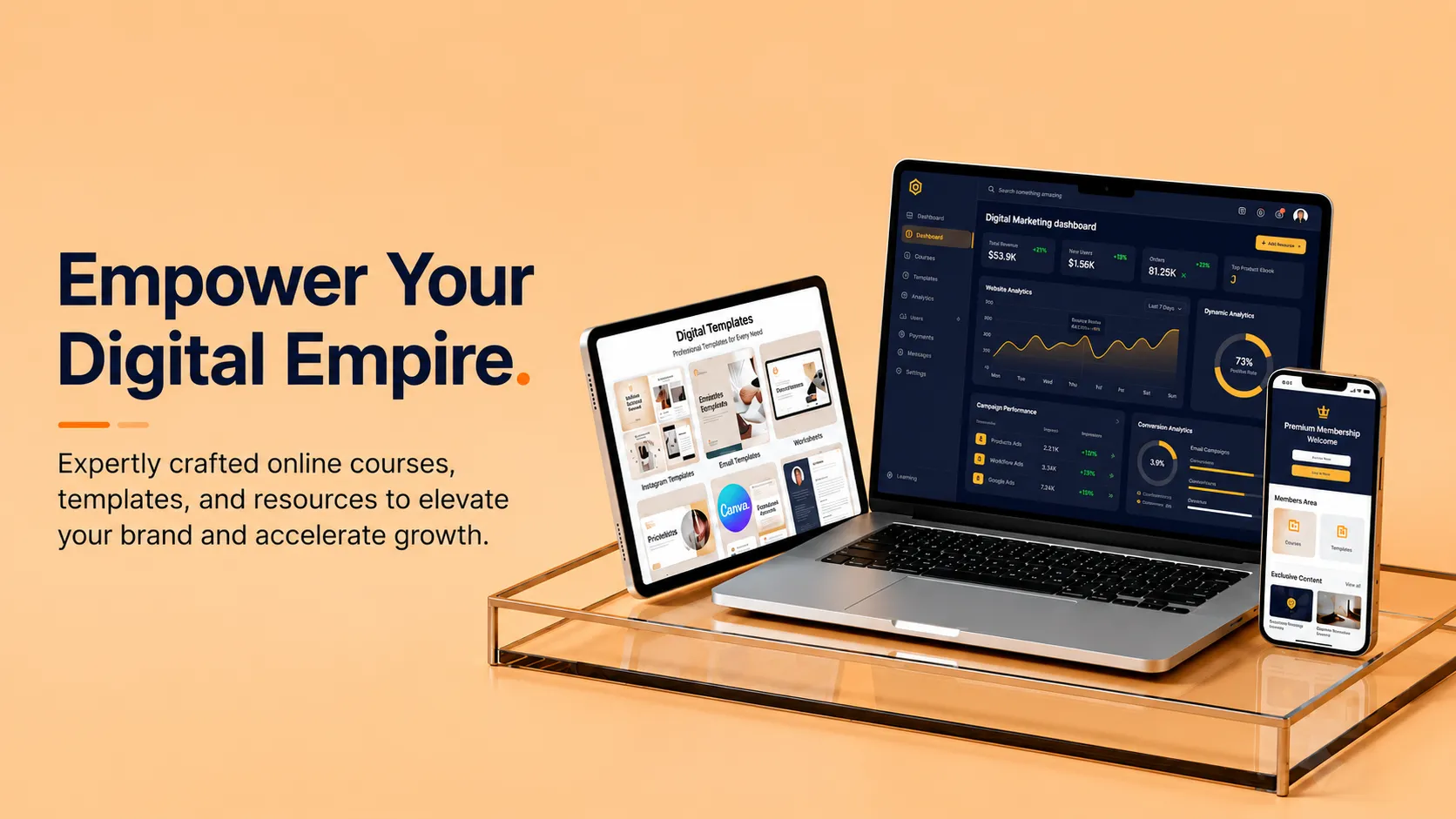 Digital Products Collection Banner